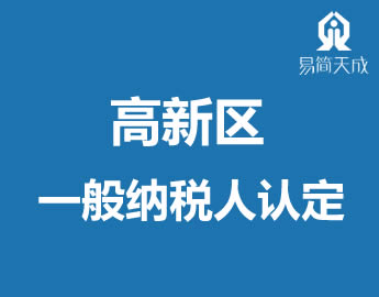 聊城高新区新注册公司一般纳Eh认定